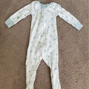 The Beaufort Bonnet Company Knox’s Night Night Pajamas in Alphabet Script